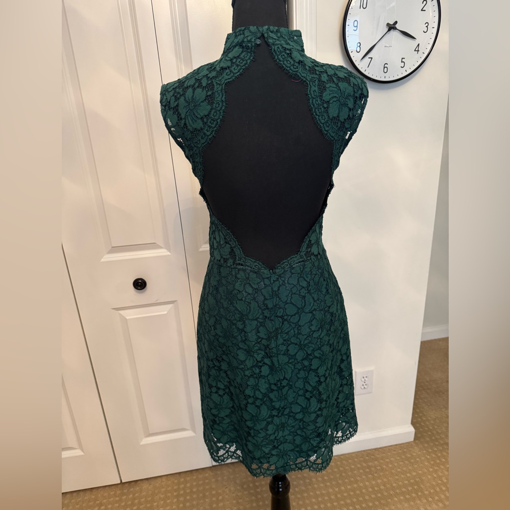 Sandro Lace Detail Dress Excellent Condition